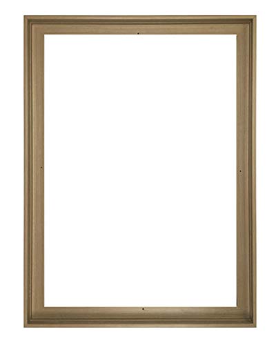 Image of DIY Floating Frame for 12X16 /30.5X40.7cm Canvas,0.6-0.8 inch /1.5-2cm Deep.Picture Art Wall Decor,Art Canvas Brown Frame