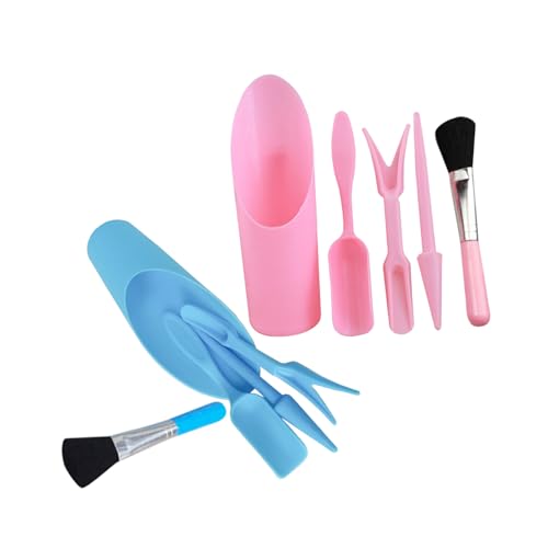 DOITOOL 2ensembles Outils De Jardinage pour Plantes Succulentes Mini Pelle Et Truelle Kit De Rempotage avec Emporte Brosse De Nettoyage