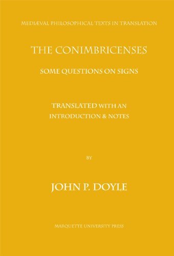 The Conimbricenses: Some Questions on Signs