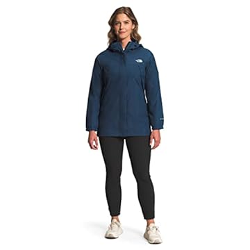 THE NORTH FACE Jaqueta feminina Antora Parka, Azul sombreado, PP