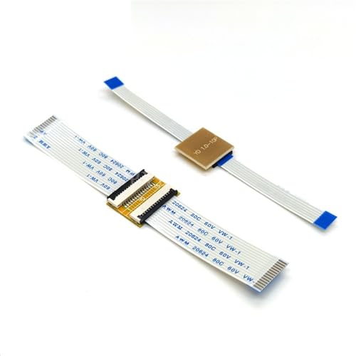 Connecteur FFC FPC 1.0 mm 6 pins avec 2 câbles d'extension de 50 mm
