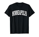 Minneapolis Minnesota MN Vintage Athletic Sports Design T-Shirt