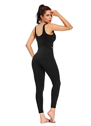 image for Ronanemon High Waist Yoga Pants with Pockets for Women - Tummy Control