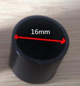 Preisvergleich Produktbild 8HAOWENJU 4ST quadratischen Stuhlbein caps Nicht Gleittisch Fussstaubabdeckung Socken Bodenunter Pads Absperrblasen Möbel Stellfuesse (Farbe : 16mm)