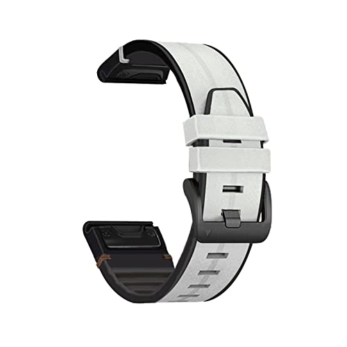 Bracelet 26mm Garmin Fenix 7X 6X Pro agate anti-irritation pour remplacer le silicone