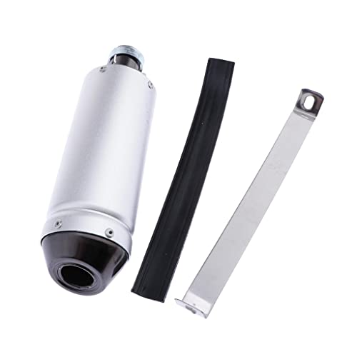 F Fityle Pot D'échappement Universel de 28 Mm pour et Quads 50cc et 125cc.