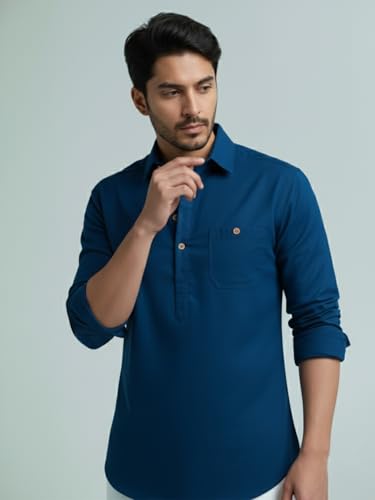 Image of Vida Loca Short Kurta for Men and Boys. (VFLX82)