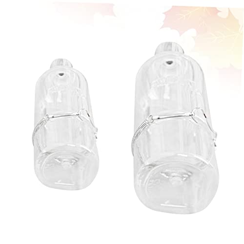 generic 6 Pçs Tigela Rolante Gerbil Ouriço Rato Guiné Papagaio E Furão Coelho De Água Gancho Pendura