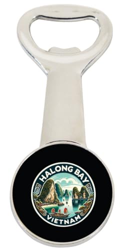 Halong Bay Vietnam Souvenir Destination Magnetic Bottle Opener Single