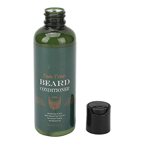 Cosiki Acondicionador de barba, ablandado extracto vegetal suaviz...