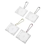 Créativité DIY : offre des options de bricolage pour la décoration , ce qui la rend adaptée aux projets d'artisanat ou aux de attentionnés, mini pendentif pour boîtier de bijoux cd, mini porte-clés dvd