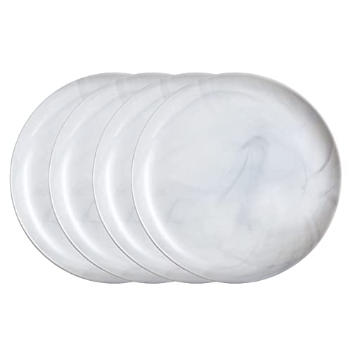 Luminarc Diwali Marbre Gran Set 4 Platos Llanos Opal 25cm Bicolor