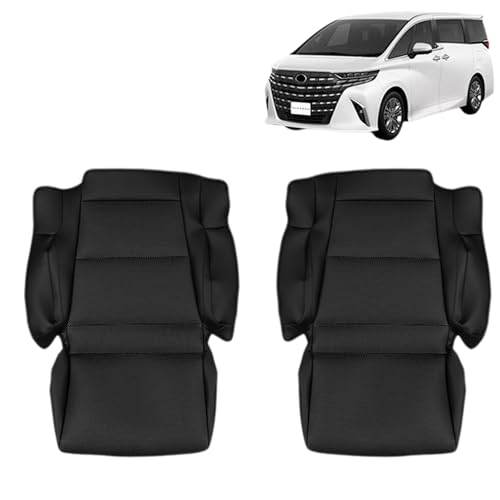 DodoxDIY 適用新型アルファード40系 ヴェルファイア 40系 アクセサリー 2列目後部座席マット カスタムパーツ 専用内装グッズ ブラック