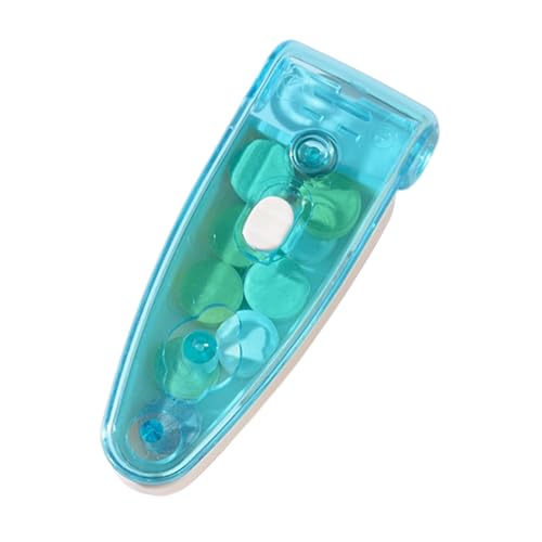 Herramienta para abrir pastillas para enfermeras - Caja portátil para tabletas | Extractor de tabletas sin contacto: para personas mayores, manos débiles, viaje, hogar, hospital, farmacia, cuidado de