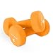 Yes4All 15 lbs Dumbbells Neoprene with Non Slip Grip – Great for Total Body Workout – Total Weight: 30 lbs (Set of 2)