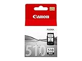 Canon PG-510 Cartuccia Inchiostro, Packaging Riciclabile, Nero