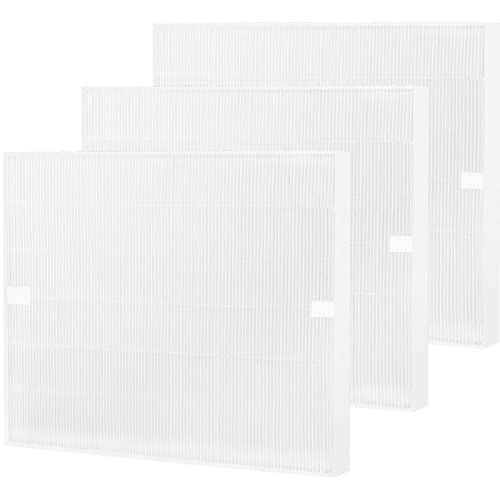 AP-1512HH True HEPA Filter Replacement Compatible with Coway Airmega AP-1512HH Mighty and Airmega 200M Air Cleaner Purifier, AP-1518R, AP-1519P, Item NO #3304899, 3 Pack HEPA Filter Only