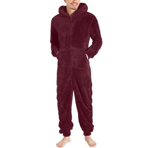 Pijama con cremallera y bolsillos funcionales en tejido polar ultra suave
