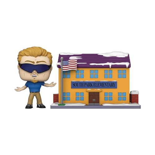 Pop Funko Pop! Town: South Park - South Park Elementary W/ Pc Principal, Multicolor, 51632