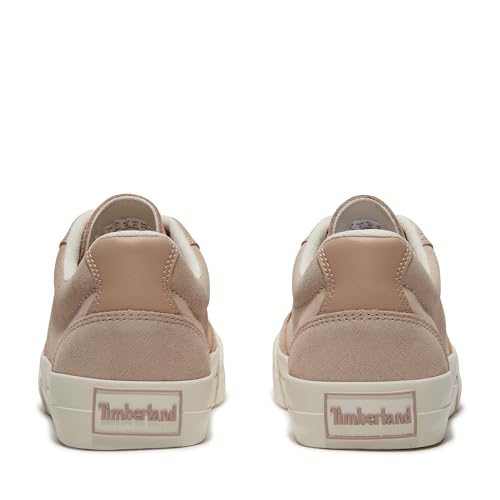 Timberland Timberland Women's Skyla Bay 2.0 Low Lace-Up Sneaker, Light Beige Suede, 9.5 Medium