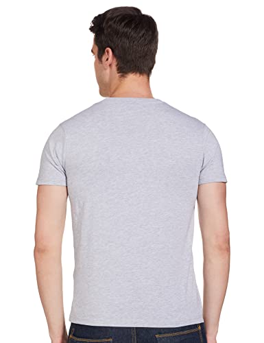 Image of FILA Men's Solid Regular Fit T-Shirt