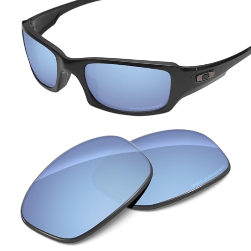 Image of Performance Lenses Compatible with Oakley Fives Squared OO9238, Polarized, UV Protection, Anti-Scratch