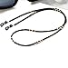 BESPORTBLE 2Pcs Retro Wooden Bead Glasses Chain Fashion Eyewear Rope Anti-lost Neck Strap for Men Women Portable Stylish Spectacles Accessory