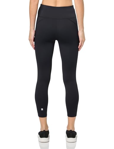 Sweaty Betty All Day HIGH Waist 7/8 Yoga Leggings Black2