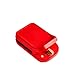 Mini gofrownica do kanapek, przenośna mini kanapka 600W 2 w 1 Panini Press Grill z lampkami wskaźnikowymi,zdejmowanymi nieprzywierającymi płytami, regulowanym timerem 0-15 minut (czerwony)