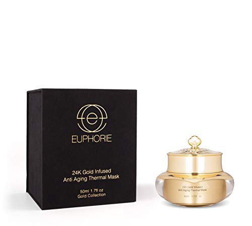 Euphorie Cosmetics Pore Refining Gold Infused Thermal Mask