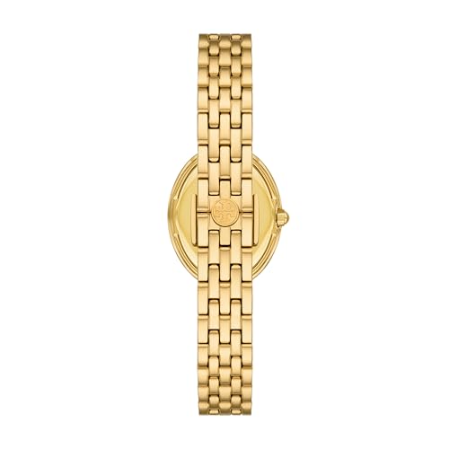 Tory Burch Women's Oval Stainless Steel Bracelet Watch
