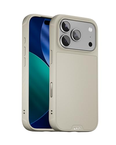 Mous für iPhone 17 Pro Limitless Hülle, Kompatibel mit MagSafe, Vollständiger Kameraschutz, Stoßfest, Stein – Ansicht 1