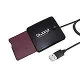 ⚡【Alimentación USB】 :Dispone de un cable de conexión USB para conectar el lector DNI con tu ordenador de forma fácil y sencilla.