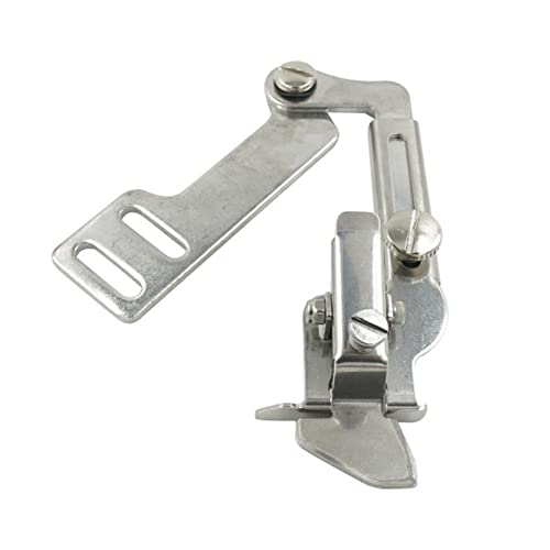 Cymwer Prensatelas de costura para máquina de coser ajustable, guía de costura para uso doméstico industrial (15 x 5 x 3 cm) Cover