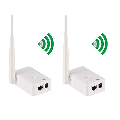 2Pack 2,4G WiFi Repeater IP Kamera Router Signal Verstärker für Wireless NVR System IPC Extender Booster Repeater, Erweitern die
