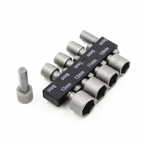 Tournevis à manche hexagonal et douille intérieure 9 pièces pour bricolage