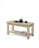 Photo Gallery muebles pitarch tavolino da salotto artik nougat, 48 x 90 x 45 cm (altezza x larghezza x profondità), colore quercia Photo Gallery muebles pitarch tavolino da salotto artik nougat, 48 x 90 x 45 cm (altezza x larghezza x profondità), colore quercia