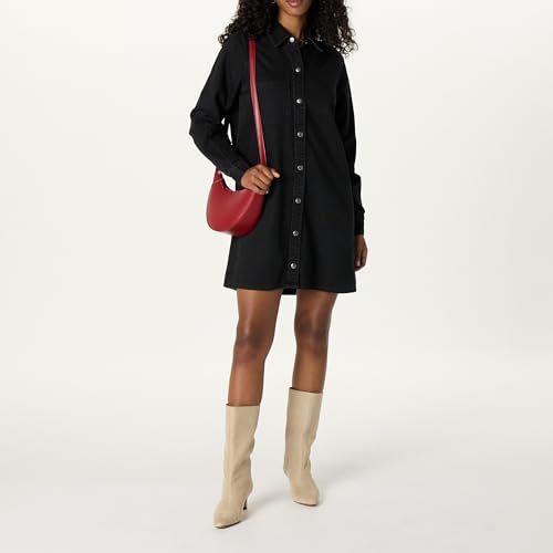 Image of The Drop Womens Katerina Denim Shirtdress