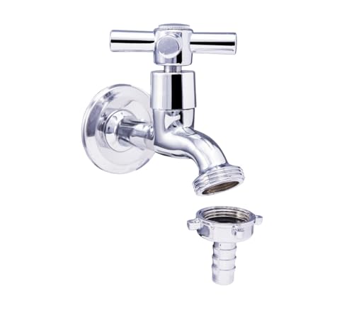 SOFTINOX Torneira de Jardim ou Tanque Modelo Luxo Em Metal Premium Super Resistente