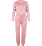 UQGHQO Outfits for Women 2 Piece Sets Elegant Women's Two Piece Outfit Long Sleeve And Long Pants...