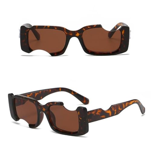 Lunettes de soleil à la mode tendance pour homme look carré classique
