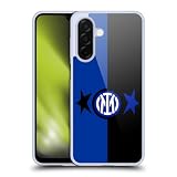 Head Case Designs Licenza Ufficiale Inter Milan Nero & Blu IM 2Stars Custodia in Gel [Protezione di Grado Militare] Compatibile con Samsung Galaxy A26 5G