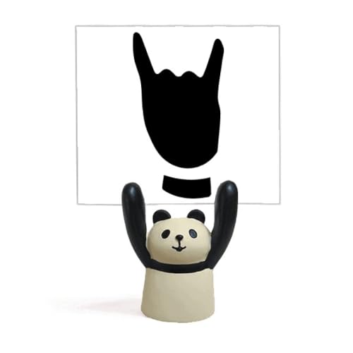 Porte-photo panda mignon et support mémo de bureau pour papeterie