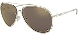 Emporio Armani Herren Sonnenbrille 0EA2073 Pale Gold), 63