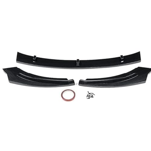 Aileron avant pour VW Passat B8 2017-2019 lèvre de pare-chocs noir