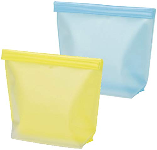 Basic Standard Waterproof Bag, Zip Pouch (Smartphone, Wallet, Cell Phone), 2 Color Set, 9.1 x 9.1 x 2.4 inches (23 x 23 x 6 cm) (As a Splashproof and Sand Proof) 33420 * 2