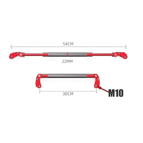 Barra de equilibrio para motocicleta ajustable multifunción CNC M10 4