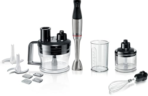 Mixeur plongeant Bosch Série 6 ErgoMaster MSM6M871 Acier inoxydable - vue 3