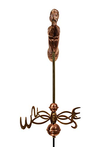 Dalvento 420C Mermaid Weathervane, Copper #TOP1