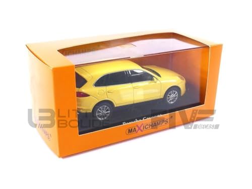 Minichamps Porsche Cayenne 2014 1:43 Amarillo miniatura 5
